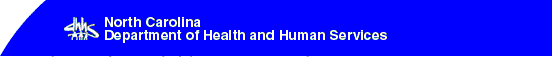 North Carolina DHHS Website